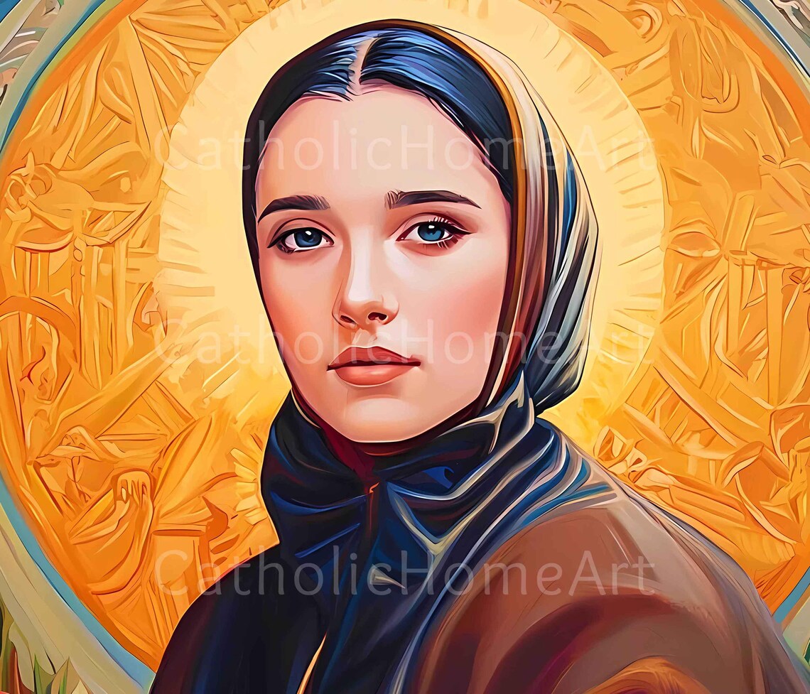 St Frances Xavier Cabrini, Printable Wall Art, Mother Cabrini Catholic ...