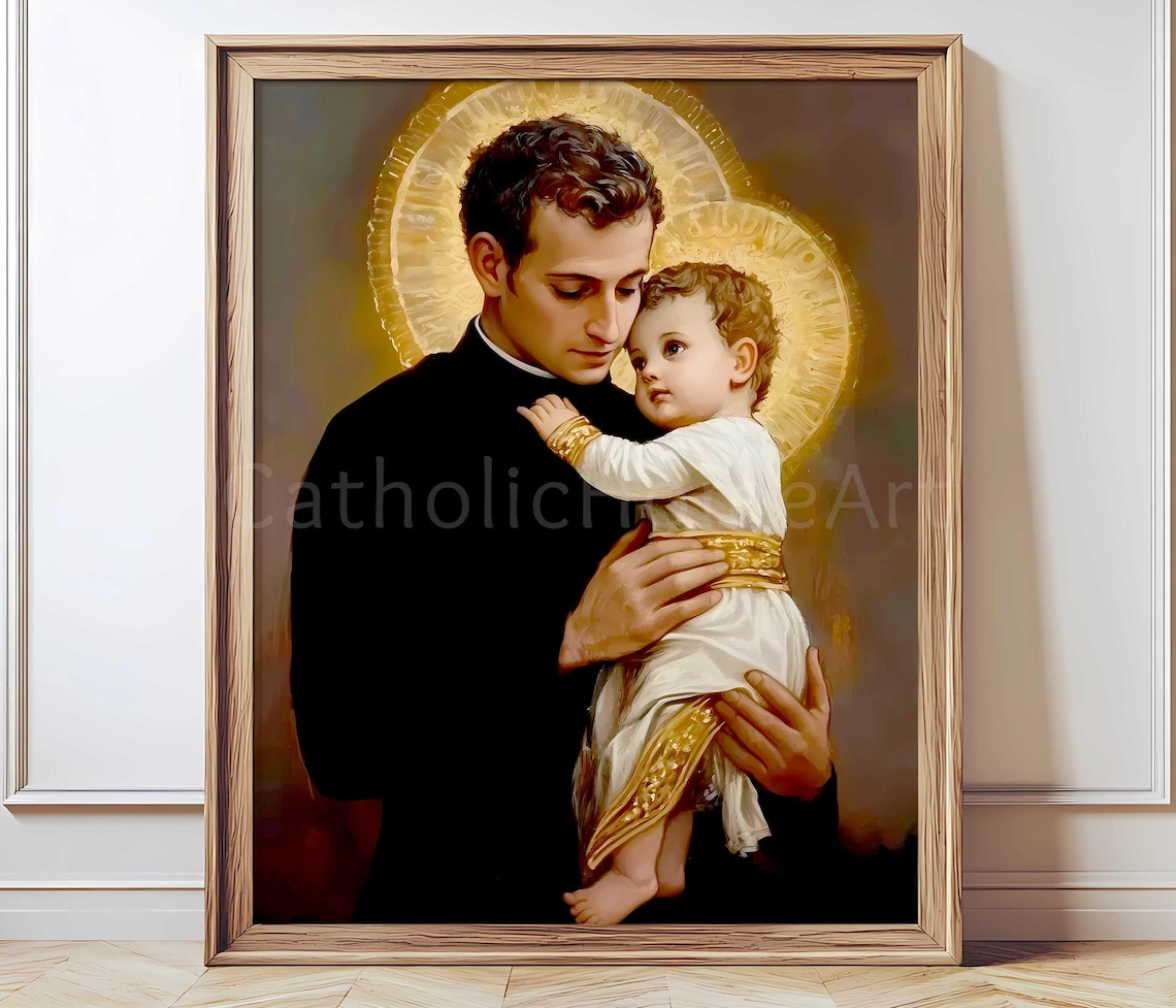 St. Stanislaus Kostka Printable Wall Art, Saint Stanislaus Picture ...