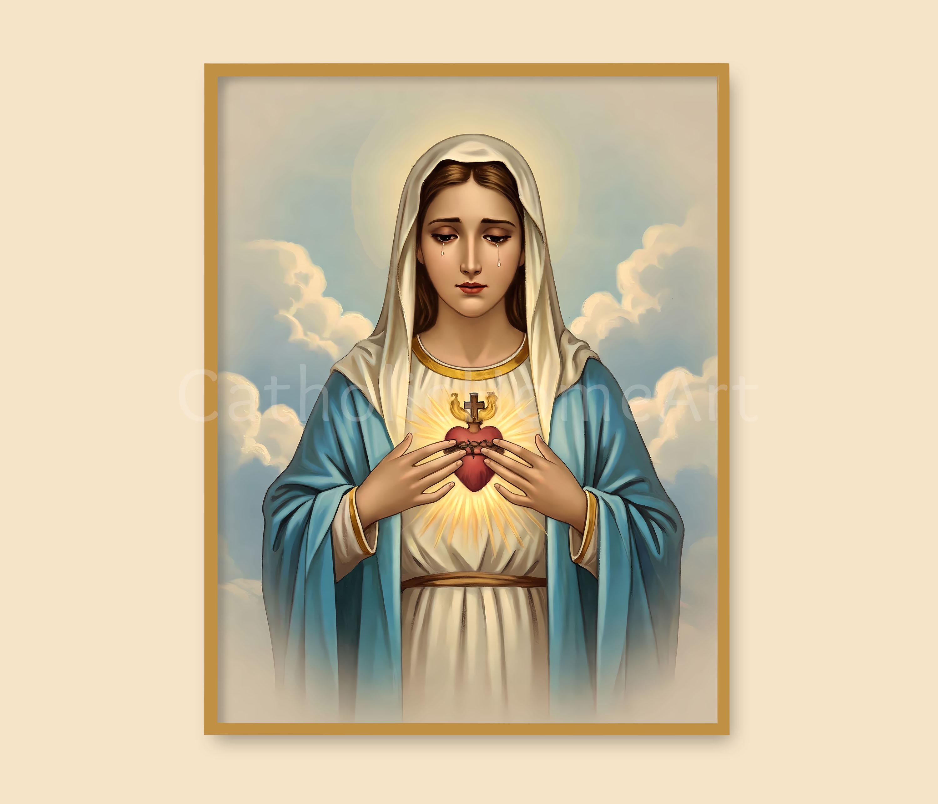 Weeping virgin mary - Etsy 日本