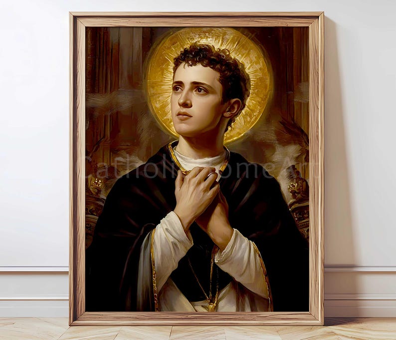 Saint Stanislaus Kostka Art Print, Catholic Poster (digital Download ...