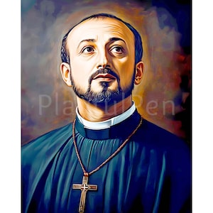 Saint Ignatius of Loyola Printable Wall Art, St Ignatius Loyola Catholic Poster Print, Jesuit Christian Religious Art Digital Download #2294