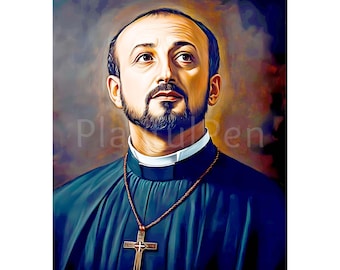Saint Ignatius of Loyola Printable Wall Art, St Ignatius Loyola Catholic Poster Print, Jesuit Christian Religious Art Digital Download #2294