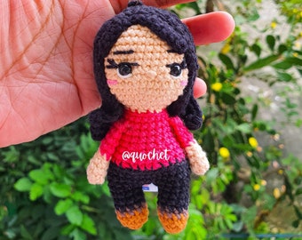 Pocket Pals Mini-me Crochet Keychain Pattern - Etsy
