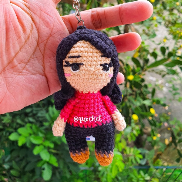 Pocket Pals Mini-Me Crochet Keychain Pattern