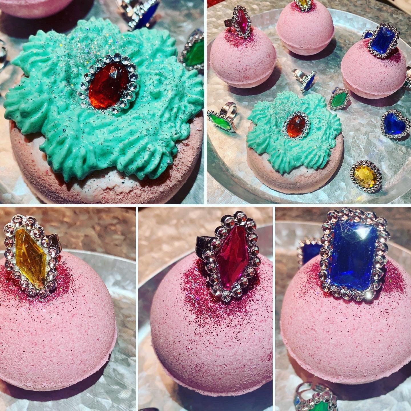 Surprise Bath Bomb Pink Bath Bomb Princess Bath Bomb_bath Etsy