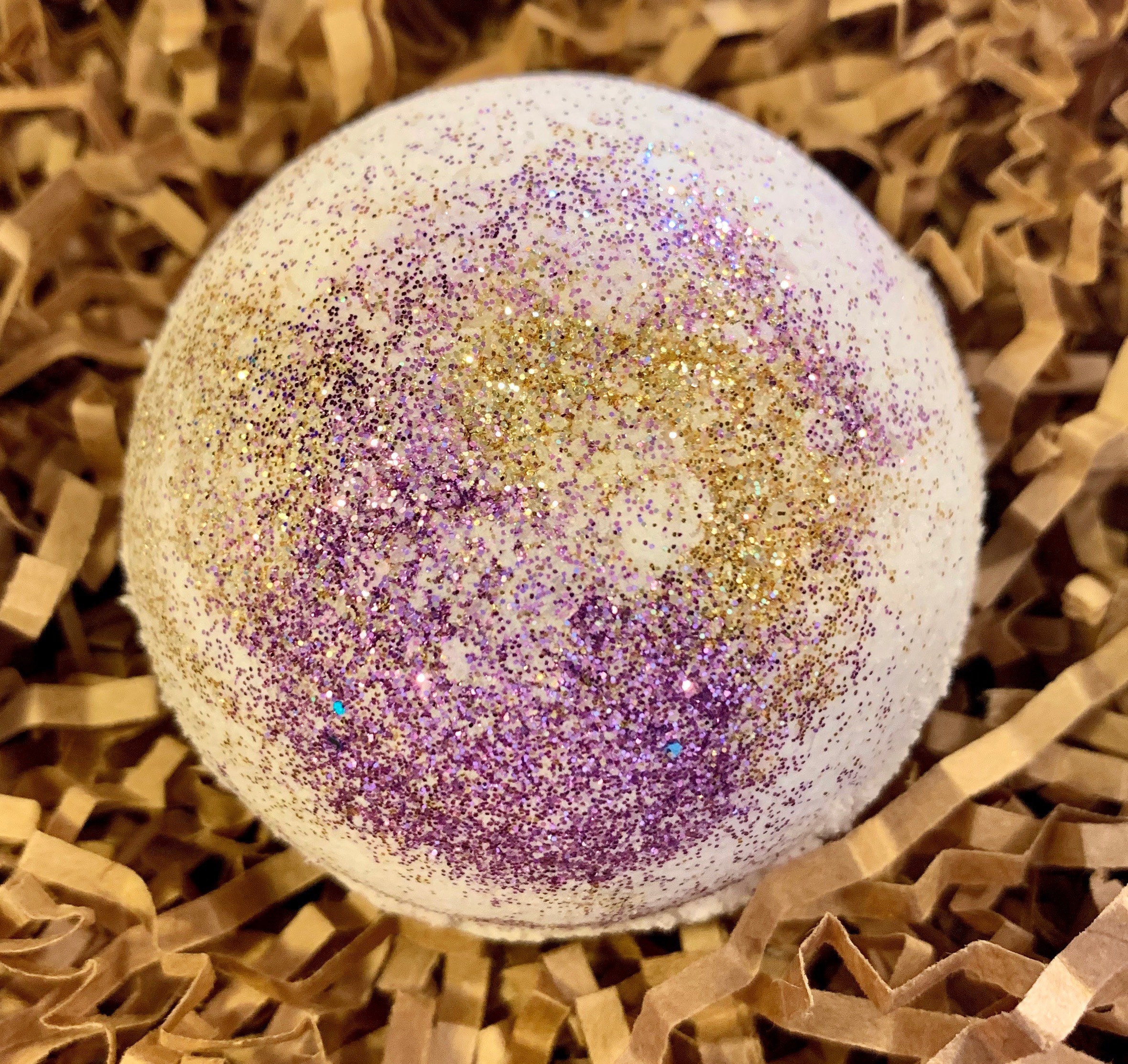 The Galaxy Bomb_bath bomb_bath gift_Purple bath bomb_purple Etsy
