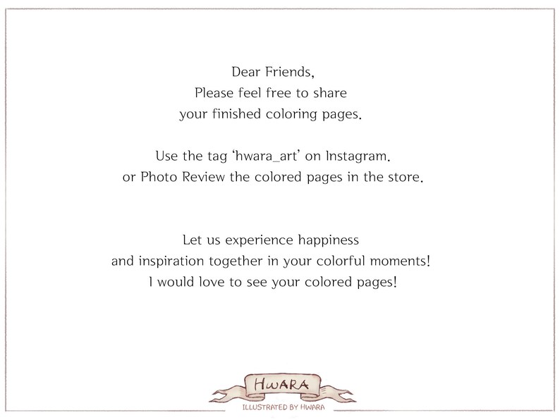 Sara / Coloring Page Coloring PDF for Adults Grayscale - Etsy