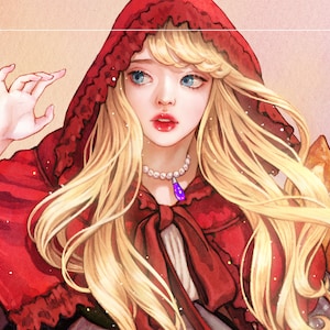 ShaSha, adesivi per ragazze, illustrazioni acquerello