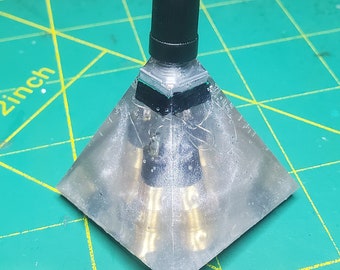 Attenuatore audio e CV in linea fuso in resina epossidica (24 opzioni di colore e 2 opzioni di forma)