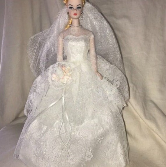 1959 Wedding Party Porcelain Barbie - Etsy