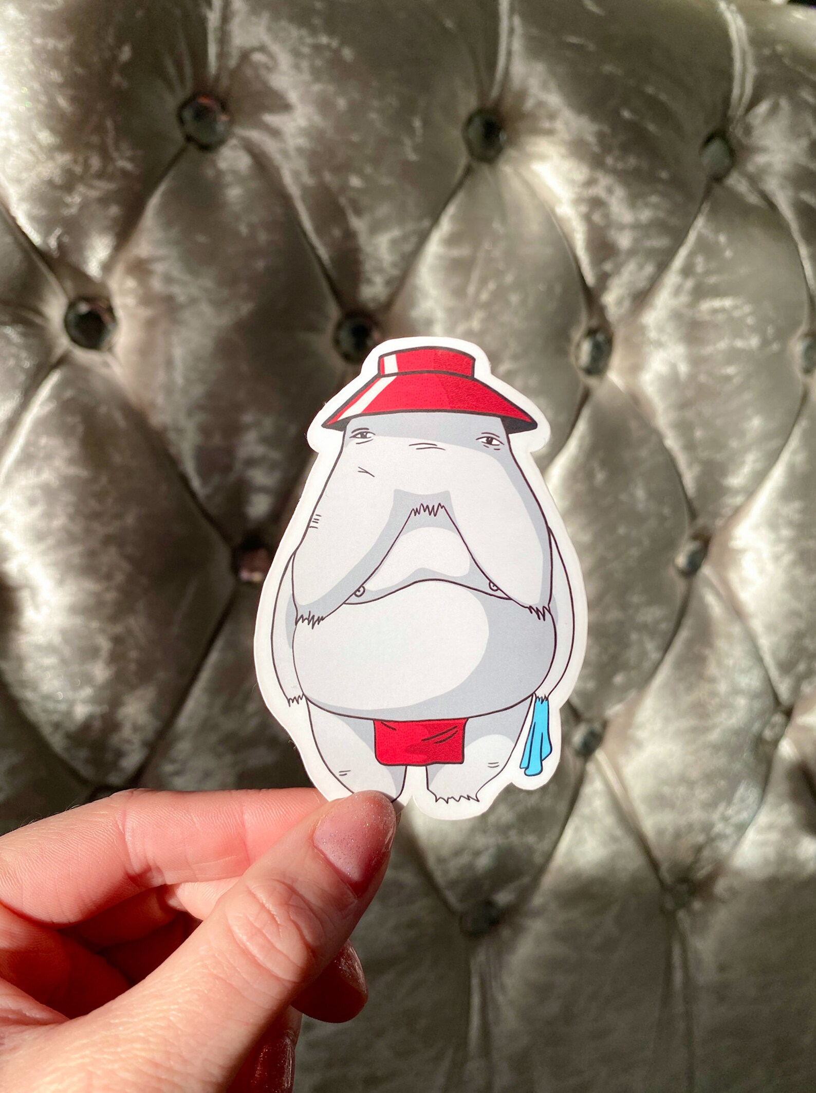 Radish Spirit Spirited Away Sticker: Waterproof Glossy Laptop Decal - Etsy