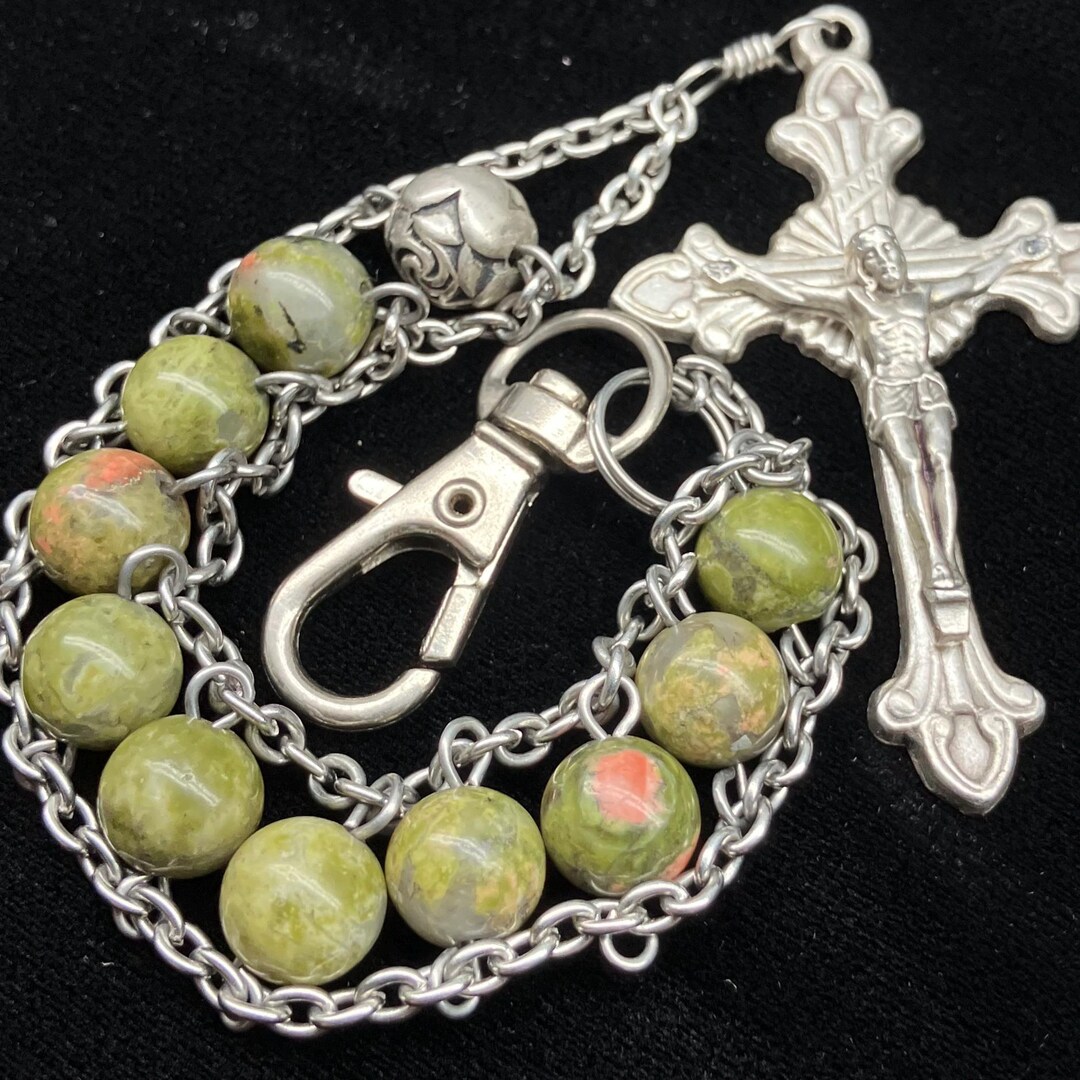 Ladder Key Chain Guadalupe Ladder Decade Rosary - Key Chain Rosary - Etsy