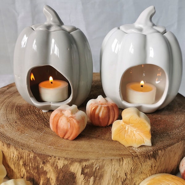 Wax melt burner Autumn Winter Decor Pumpkin Wax Burner Pumpkin Wax melt Wax Warmer Birthday Gift New Home Housewarming Gift Home decor