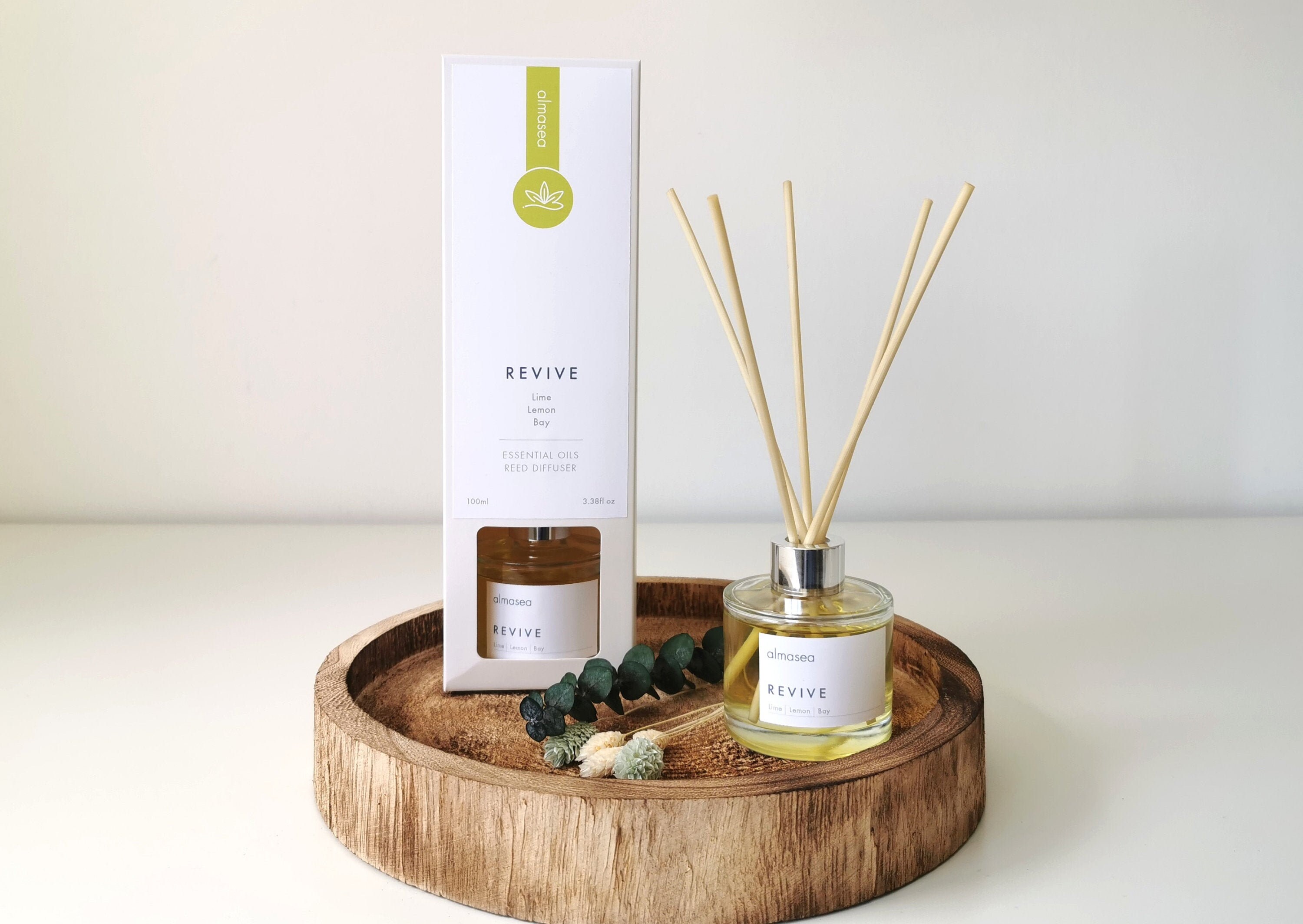 REVIVE Reed diffuser lime lemon bay essential oils diffuser Etsy