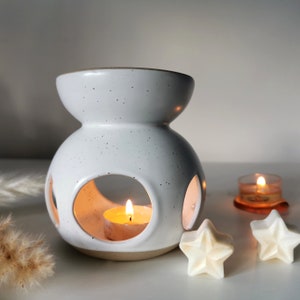 Wax melt burner stoneware burner oil burner Sass & Belle burner Teachers gift for mums  Home gift Autumn Melts Housewarming gift