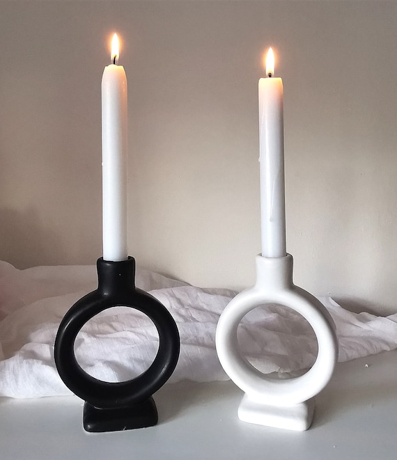 Round candle holder discount