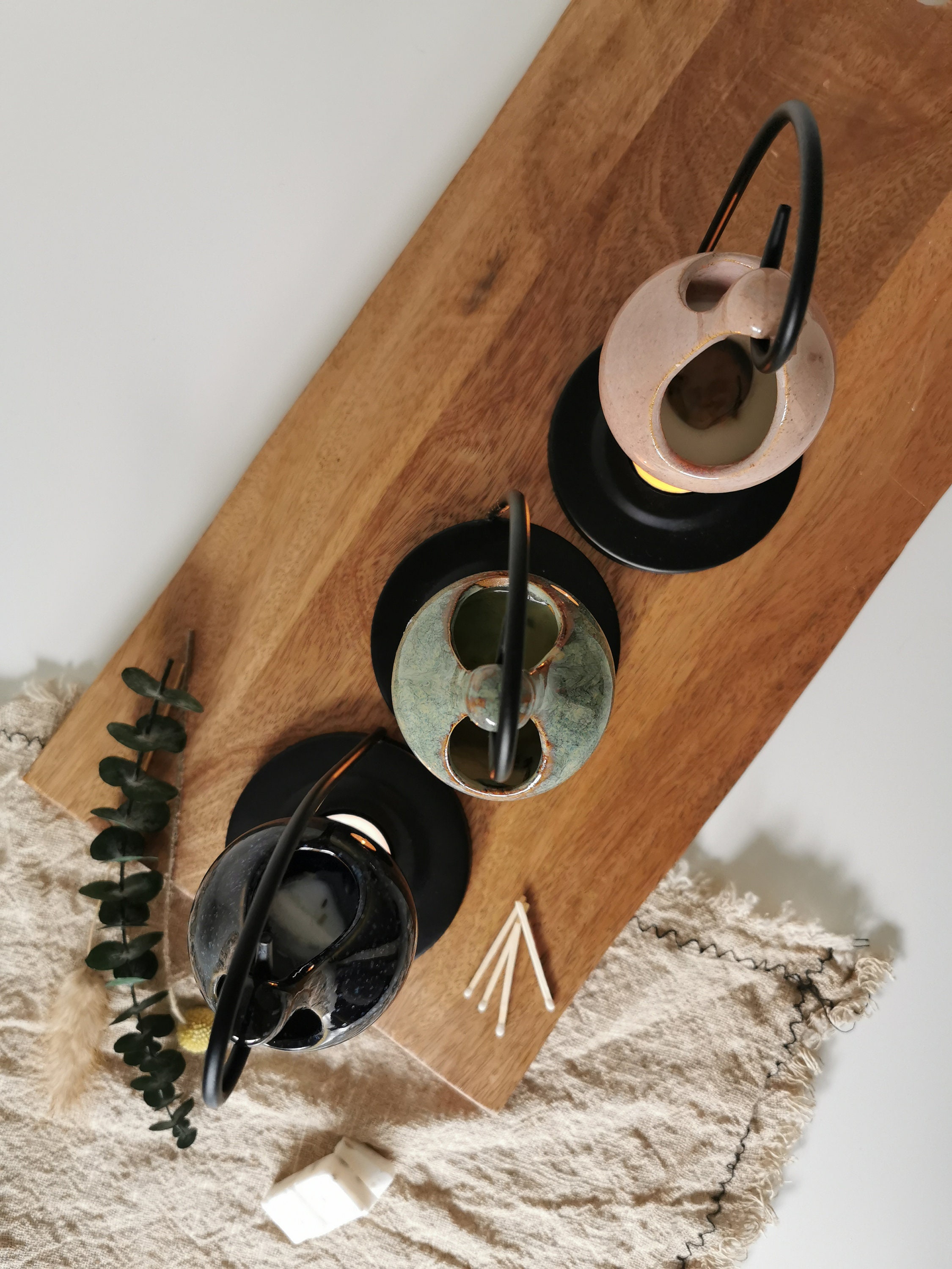 Wax burner hanging tear drop burner wax melt burner oil burner Etsy