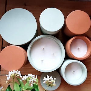 Hand Poured Citronella Candle: Terracotta Pot, Essential Oils, Bug Repellent