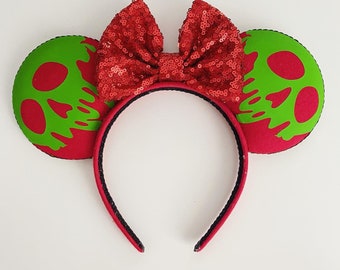 Enchanted Dark Apple Mouse Ears