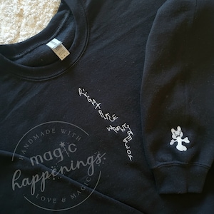 Right Place Embroidered Sweatshirt