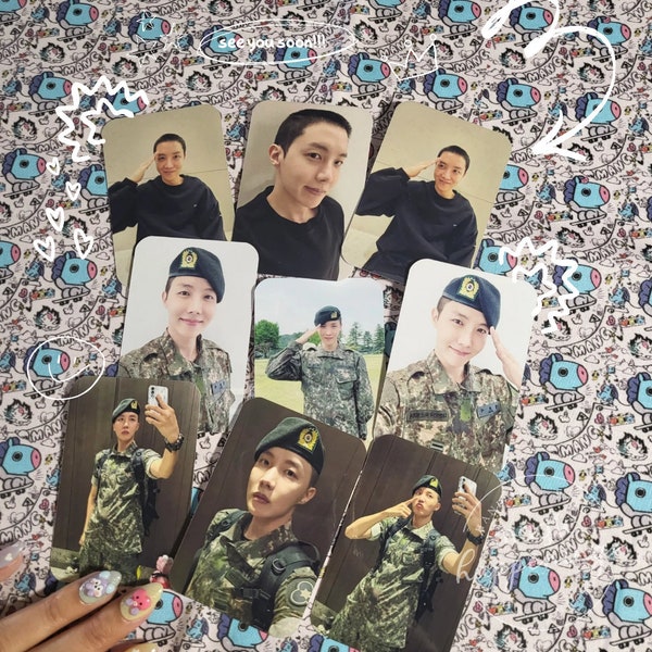 BTS j-hope Military Husband Unofficial Photocard