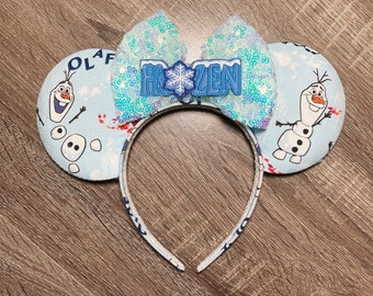 Frozen Olaf Christmas Disney Unofficial Mickey Minnie Ears