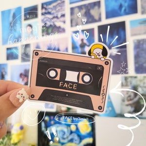 FACE Cassette Sticker