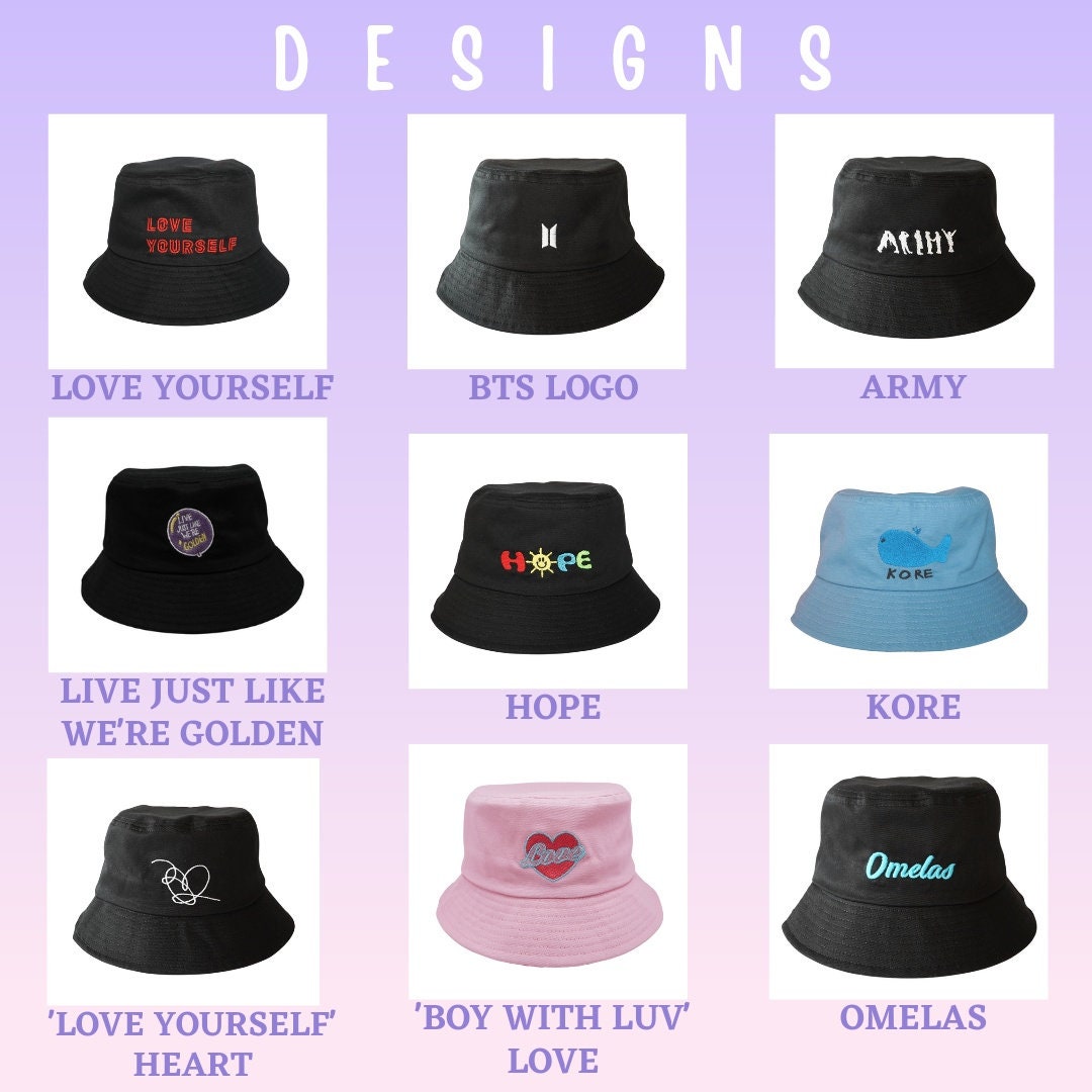 Bts in sales bucket hats