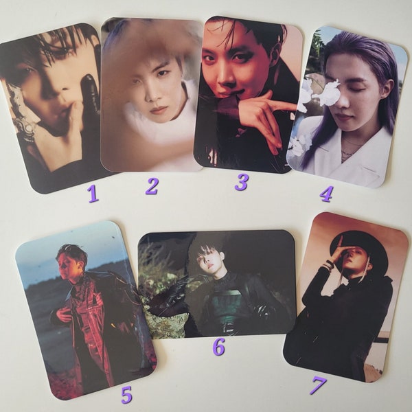 BTS J-Hope Unofficial Photo-Folio 'All New Hope' Photocards