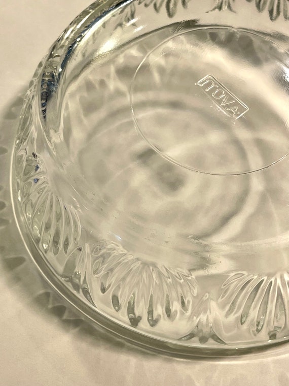 Vintage Avon Glass Candy Dish Bowl & Lid, Crystal… - image 10