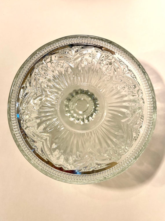 Vintage Avon Glass Candy Dish Bowl & Lid, Crystal… - image 5