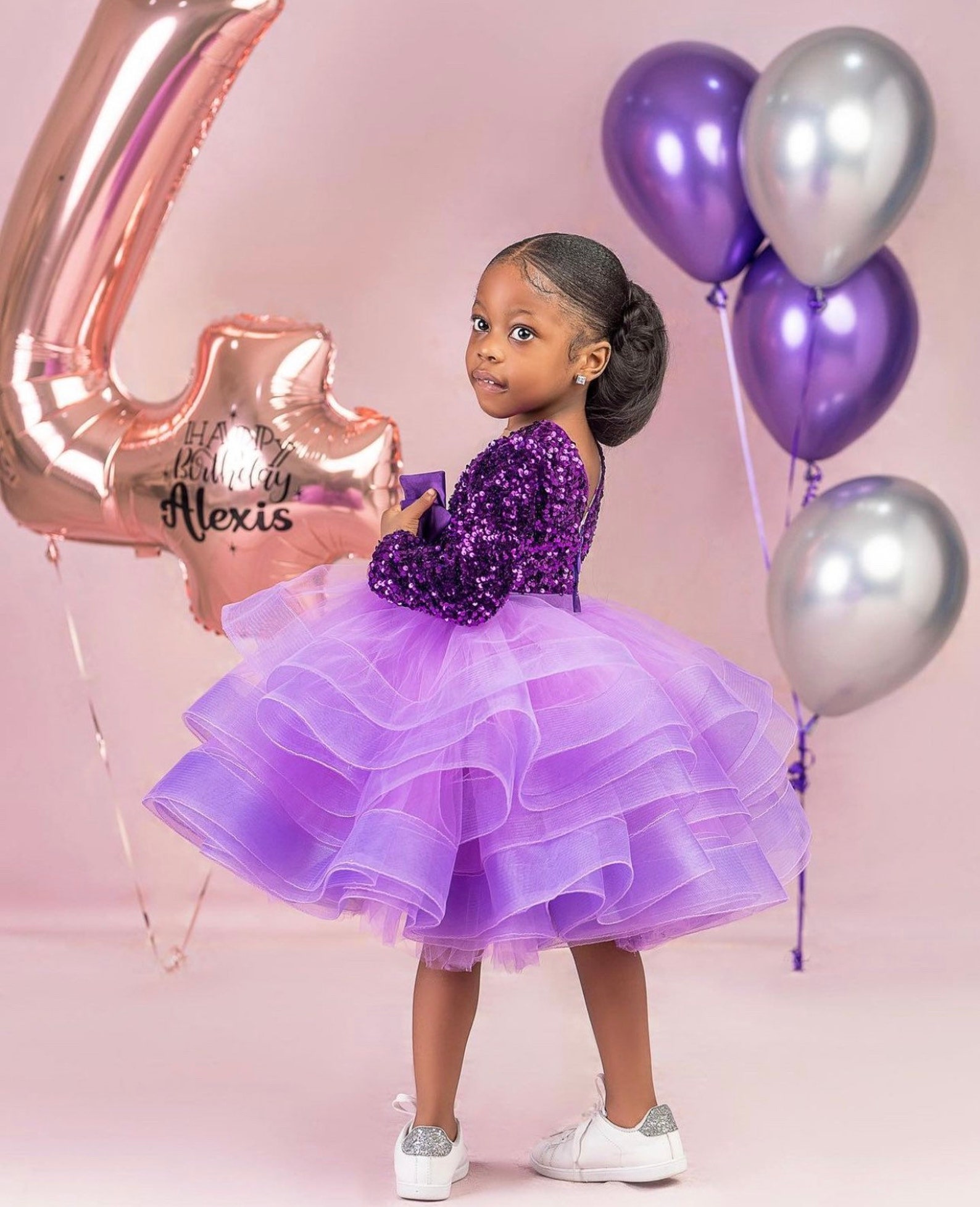 Girl Birthday Dress /cake Smash Outfit / Girl Tutu Dress / Etsy