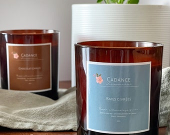 Frosted berries - artisanal candle scented with Grasse fragrances