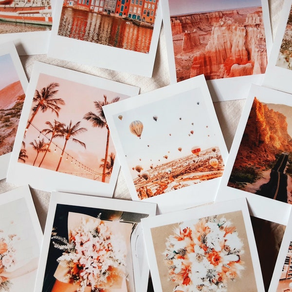 Polaroid Pictures | Polaroid Stickers | Polaroid | Nature Photos | Boho Photos | Aesthetic | Pen Pal | Happy Mail | Snail Mail | Stickers