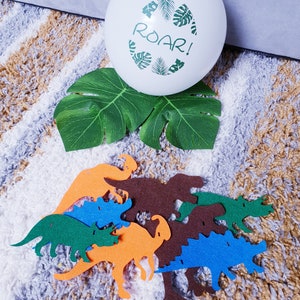 Dinosaur Felt Birthday Banner