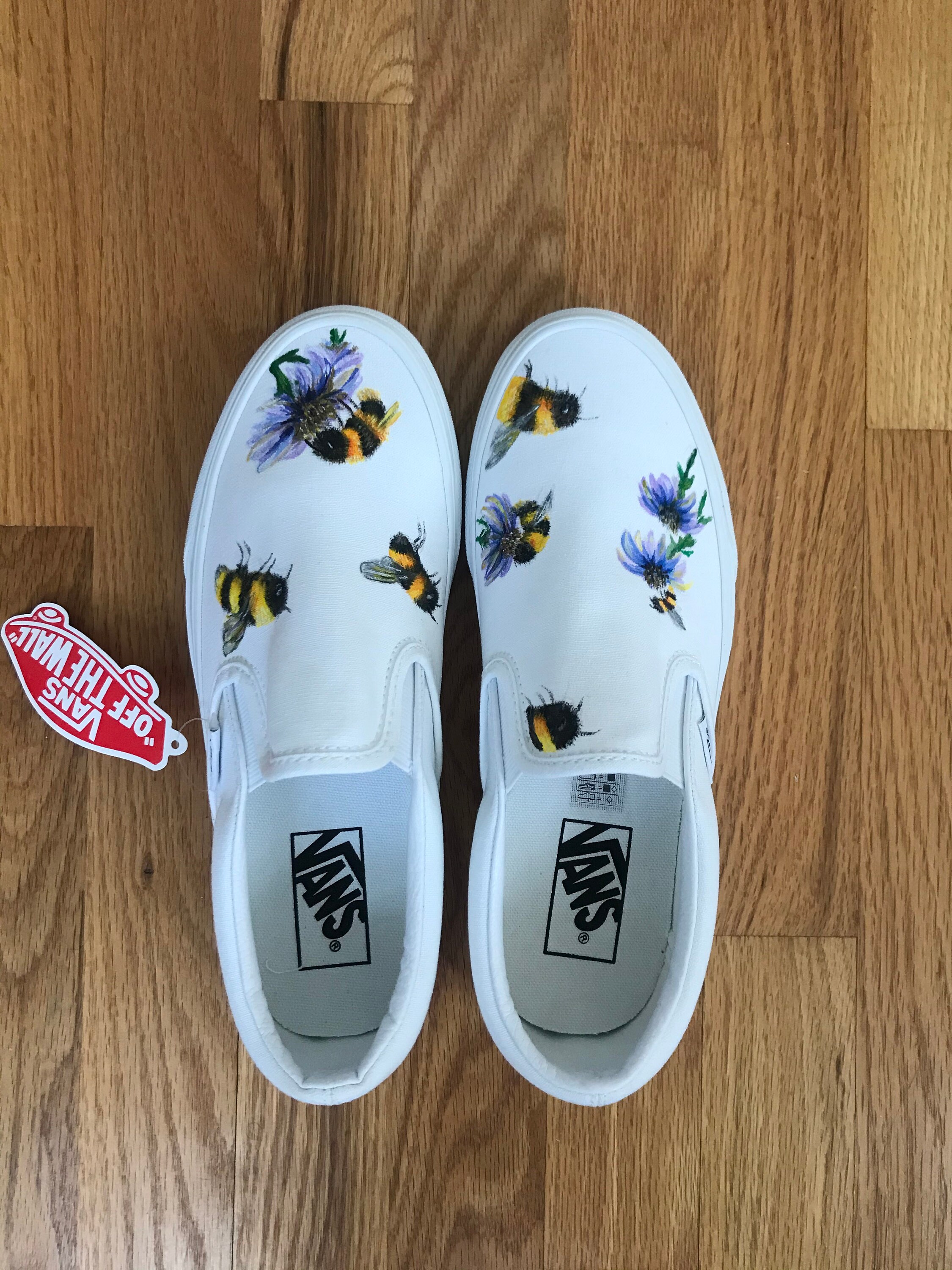 Vans bee print sale