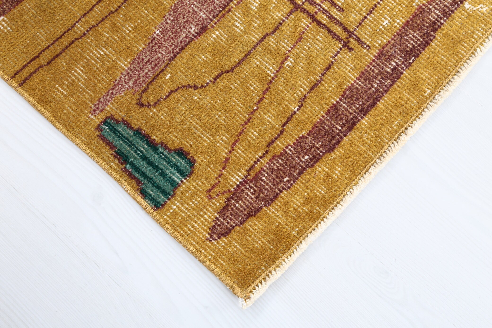 5 x 8 Teppich gelber Teppich bunte Teppich türkische | Etsy