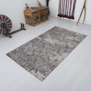 4x7 Turkish Rug, Vintage Rug, Antique Rug, Natural Rug, Home Decor Rug, Wool Rug, Handmade Rug, Oushak Rug,Bohemian Rug,Anatolian Rug,25369