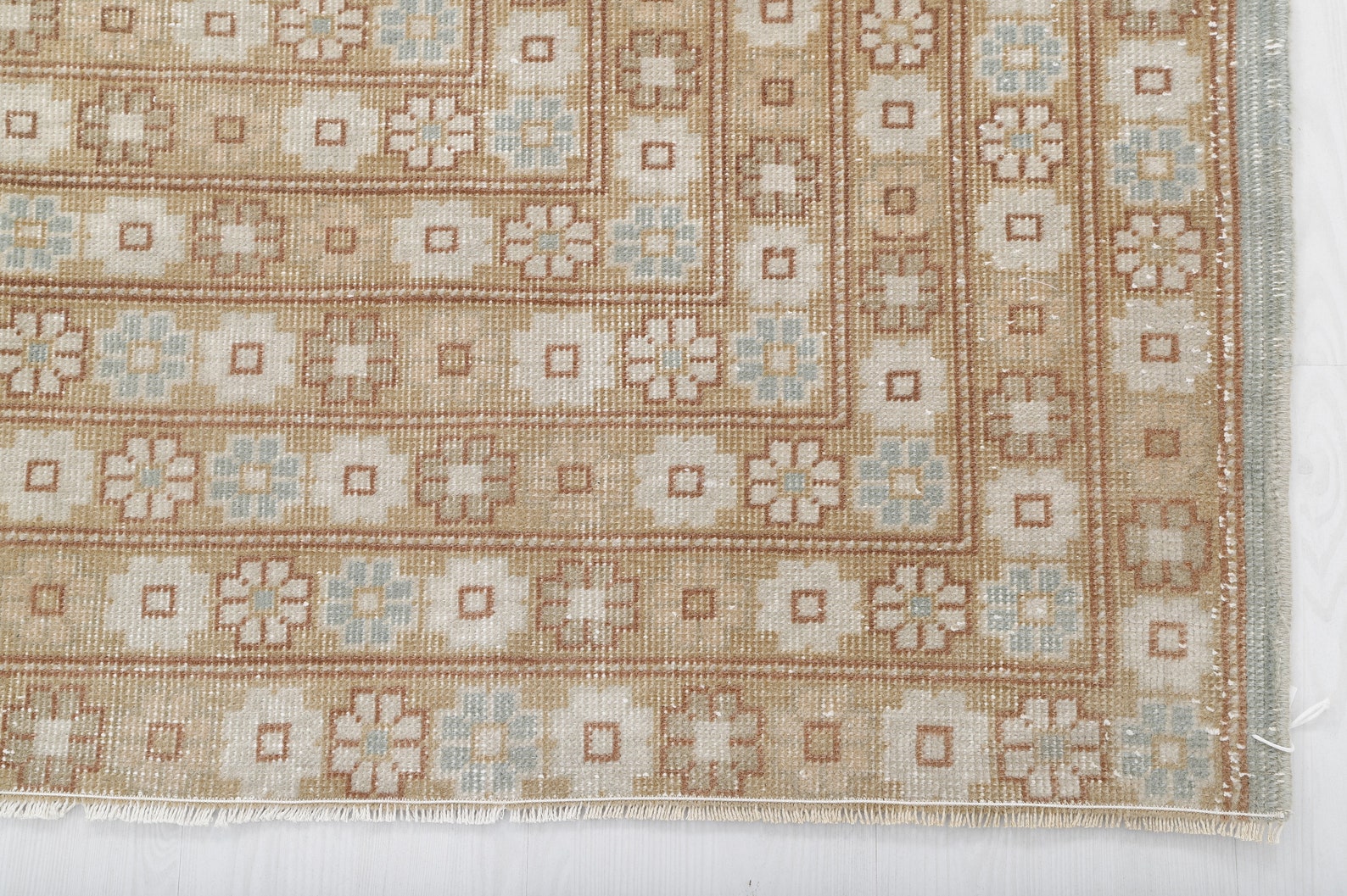 7x8 Rug Area Soft Rug Muted Color Rug 7x8 Vintage Rug 7x8 Etsy