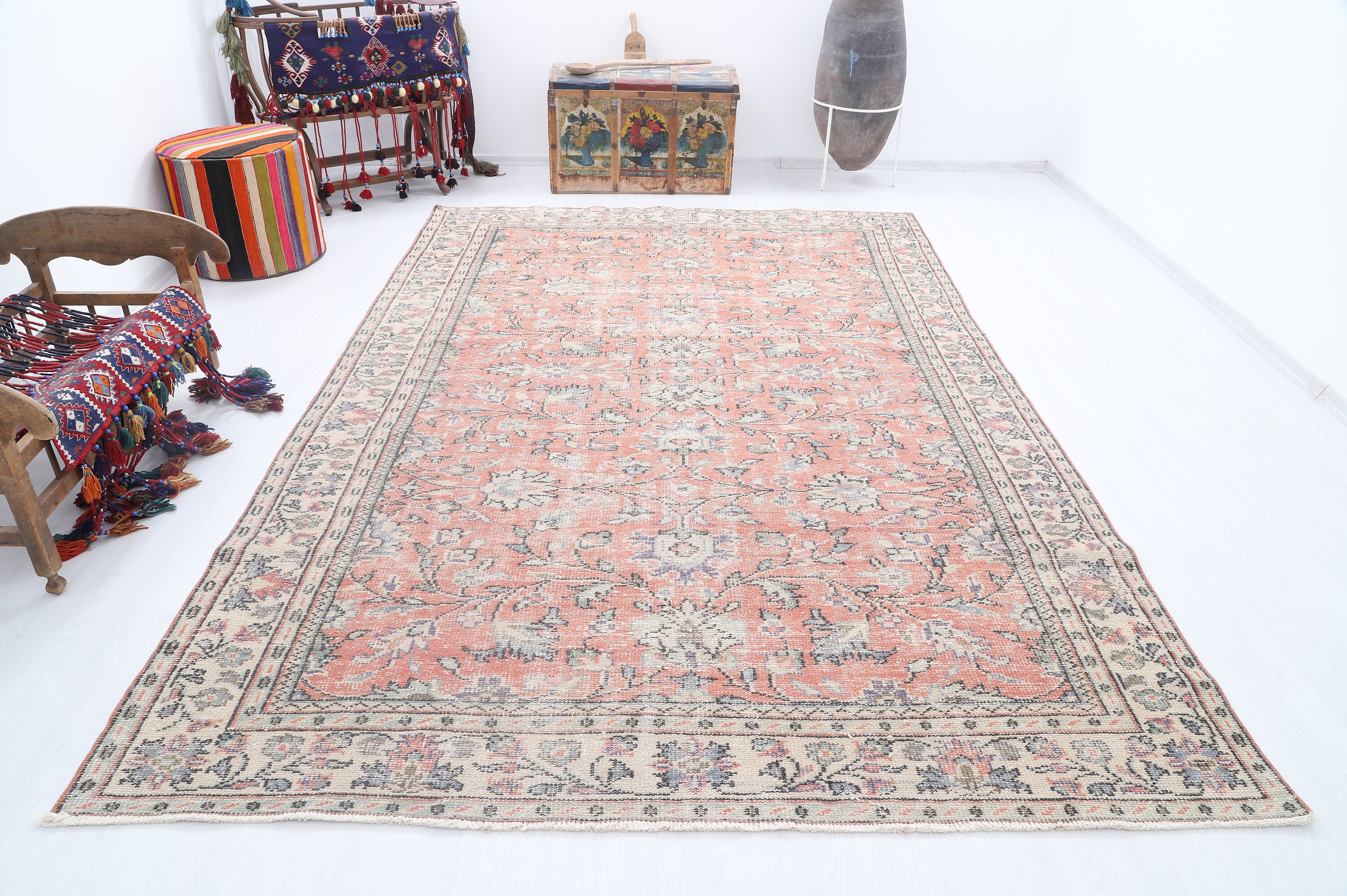 7x11 Oversize Rug Soft Wool Rug Turkish Oversize Rug 7x11 | Etsy