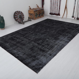 Vintage Anatolian Wool Rug: Oversize Turkish Oushak, 7x12 ft