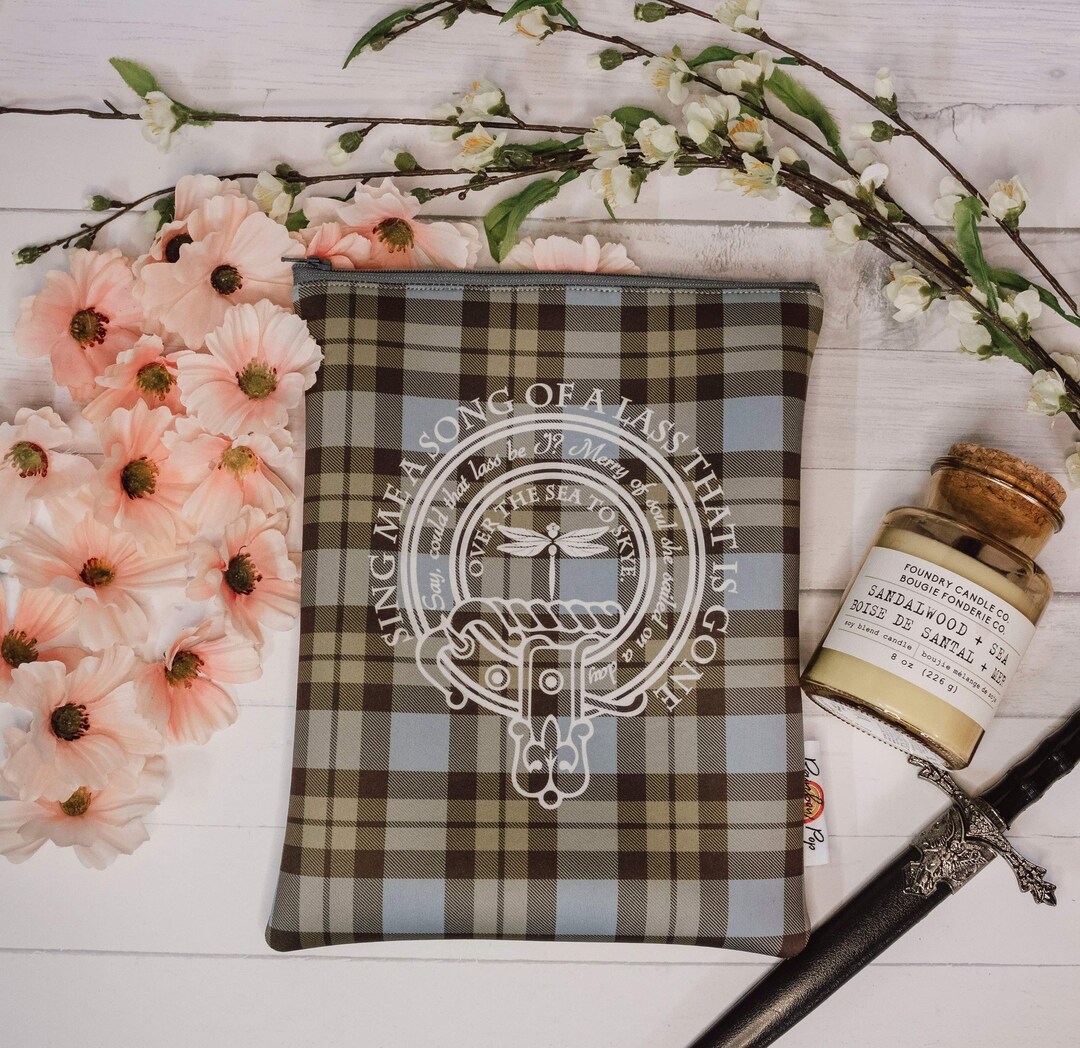 Outlander Book Sleeve Sassenach Book Sleeve Outlander Book Etsy