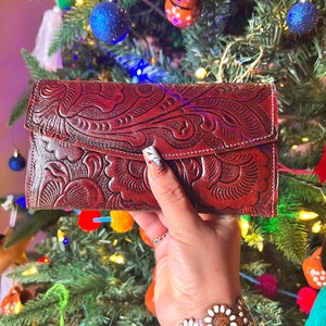 Leather Wallet/cincelado/cartera