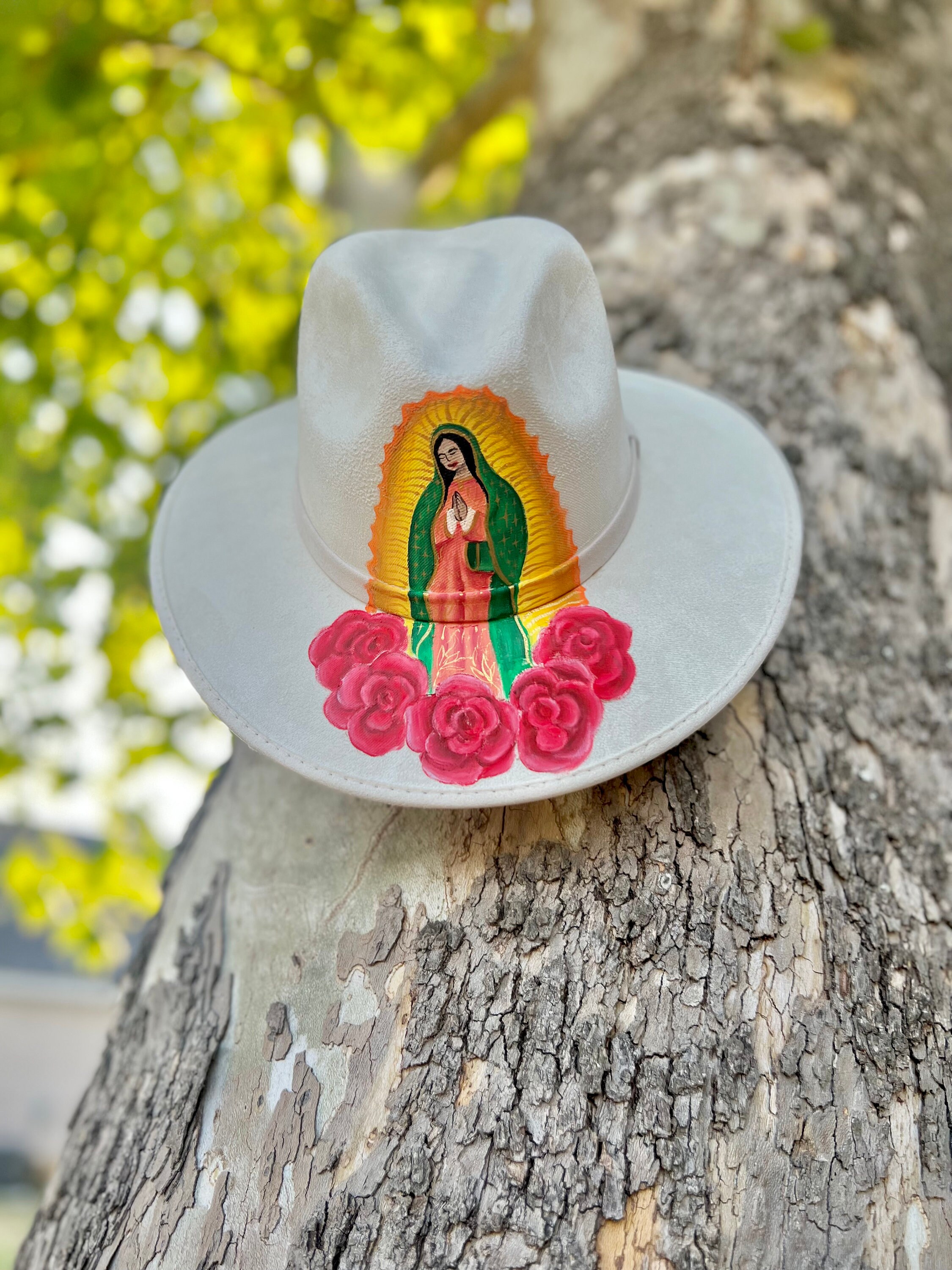 Virgen De Guadalupe Hat Etsy
