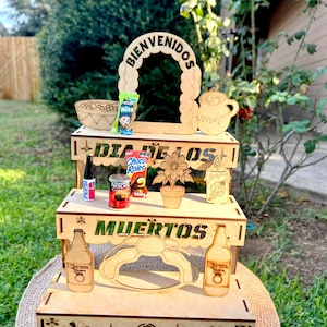 mini ofrendas de dia de muertos/altar/day of the dead