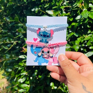 Stitch & Angela bracelets