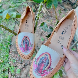 Virgen de guadalupe huaraches/virgen mary