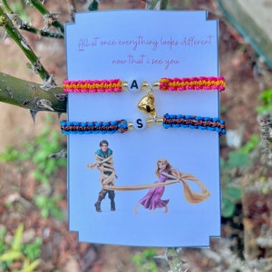 Rapunzel and Eugene bracelets