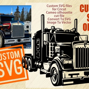 CUSTOM SVG Personalisiertes Design, SVG-Bestellung, Portrait-Anpassung - Persönliche Bestellung, Eigene Bestellung, Kommerzielle Nachverfolgung und Vektorisierung
