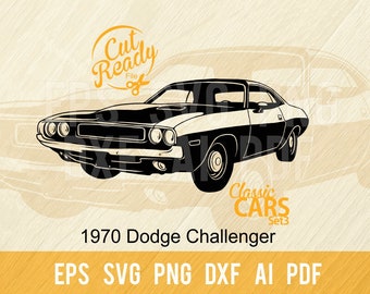 70 Charge Rear End DXF SVG Dwg Jpg Digitals Files for Cnc Cutting ...